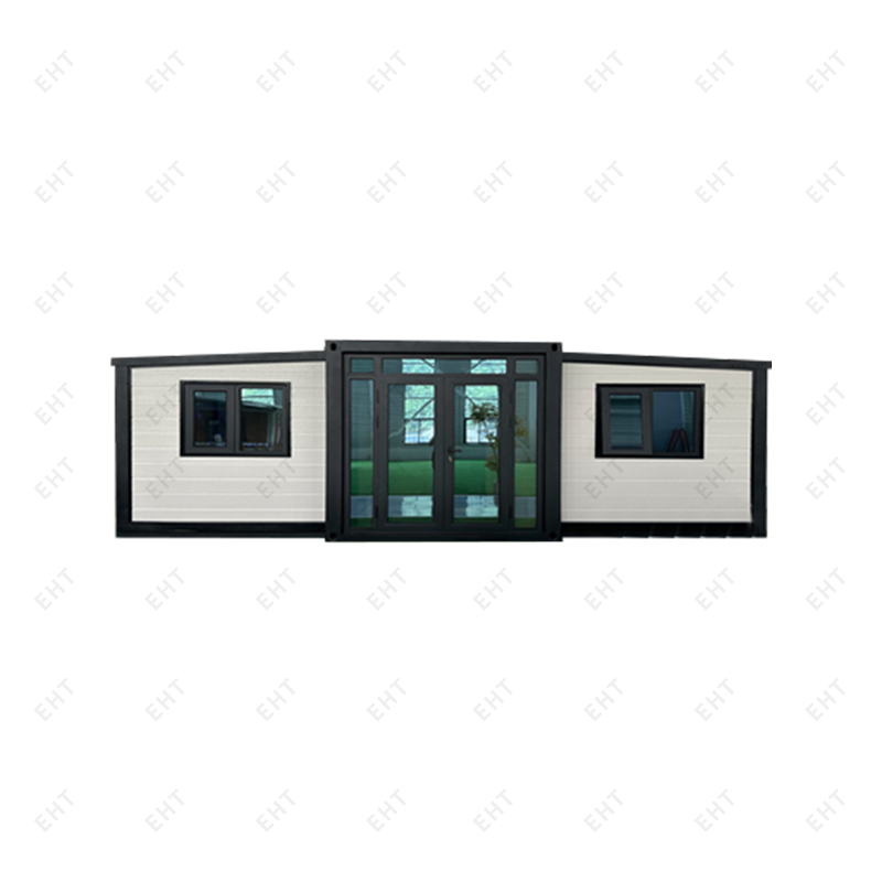 20ft Çift Kanatlı Genişletilebilir Konteyner Ev Prefabrik Mobil Yaşam Ünitesi
