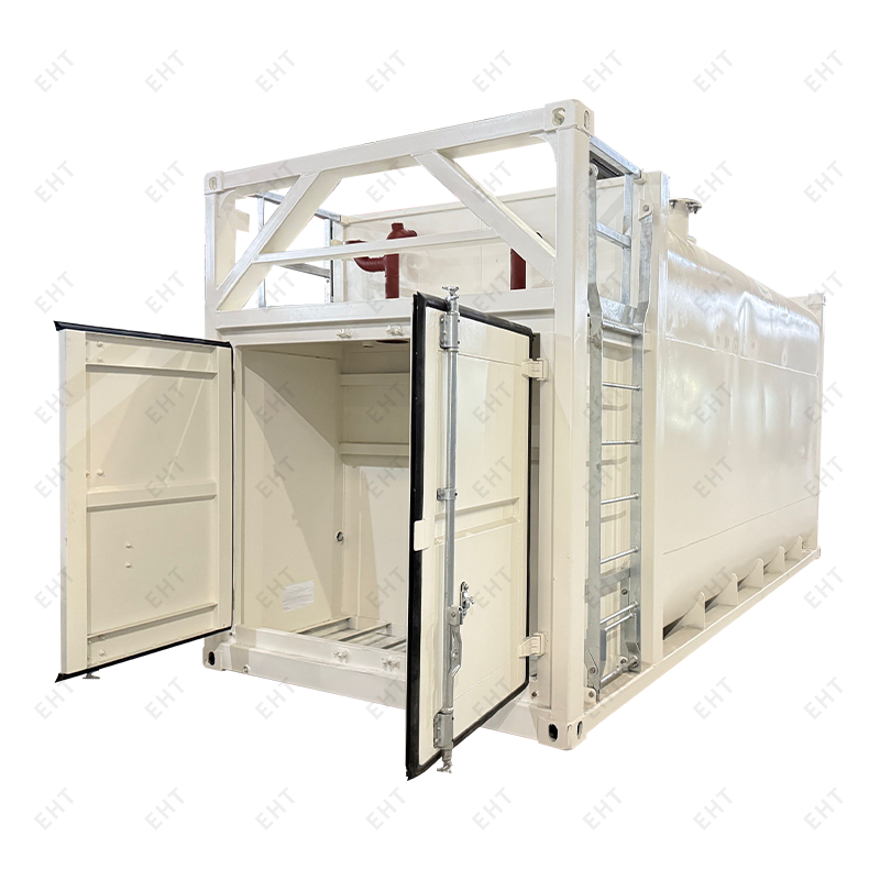 20ft ISO yağ sıvı tankı konteynerleri