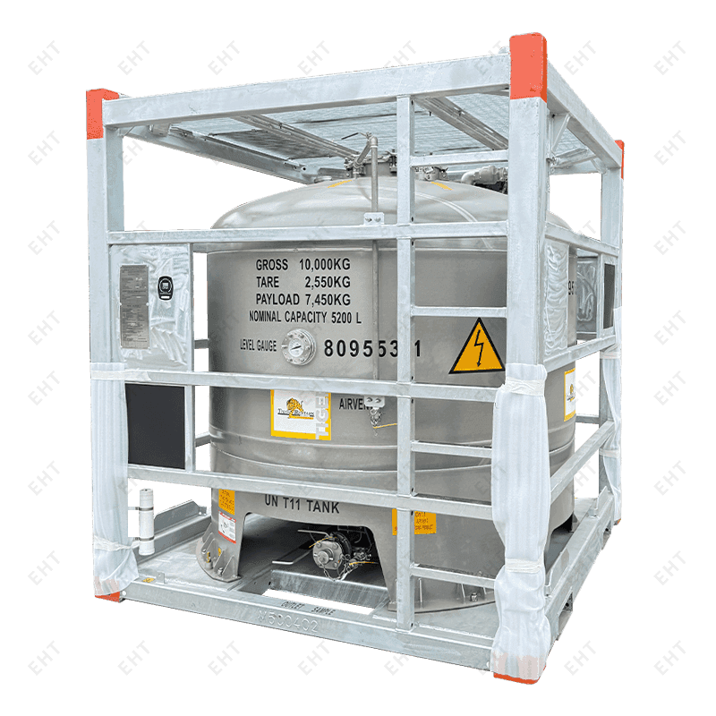 10ft Açık Deniz Taşınabilir Tank Konteyneri